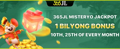 Billion Peso Mystery Jackpot promotion banner